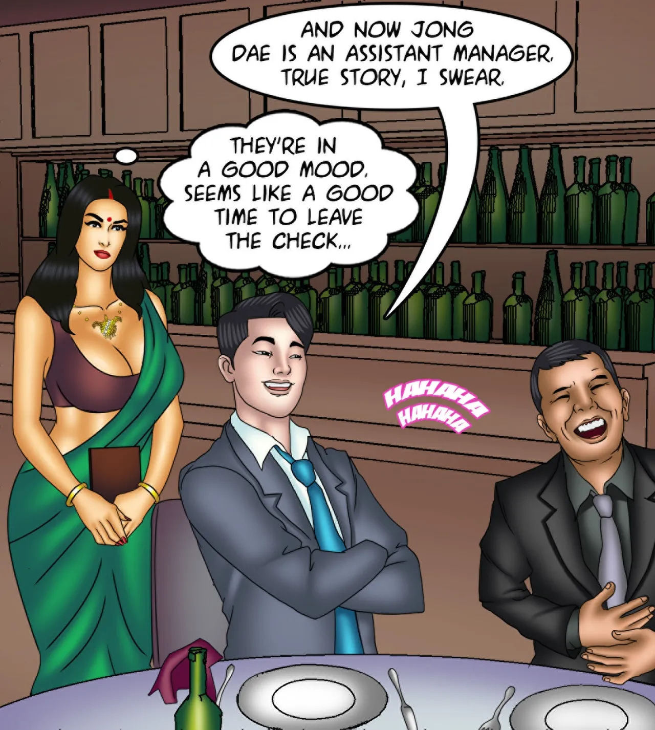 Savita Bhabhi Episode 138 Aphrodisiac Snack (English) - Page 27