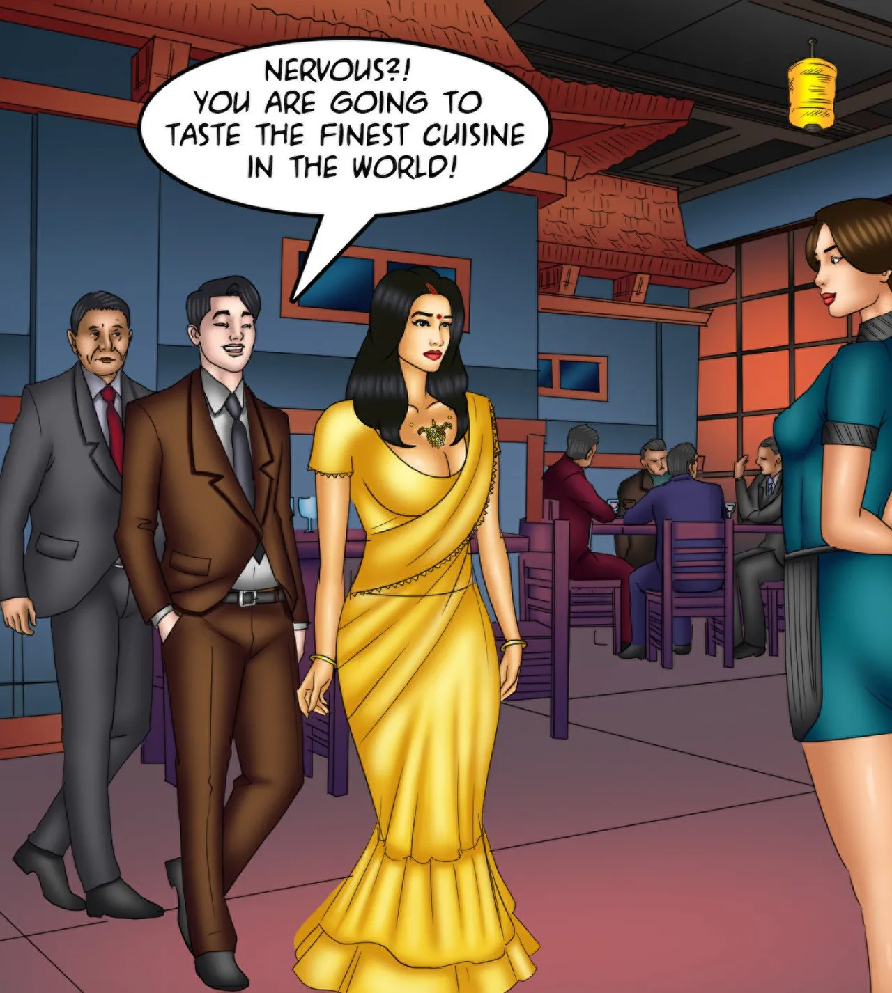 Savita Bhabhi Episode 138 Aphrodisiac Snack (English) - Page 38