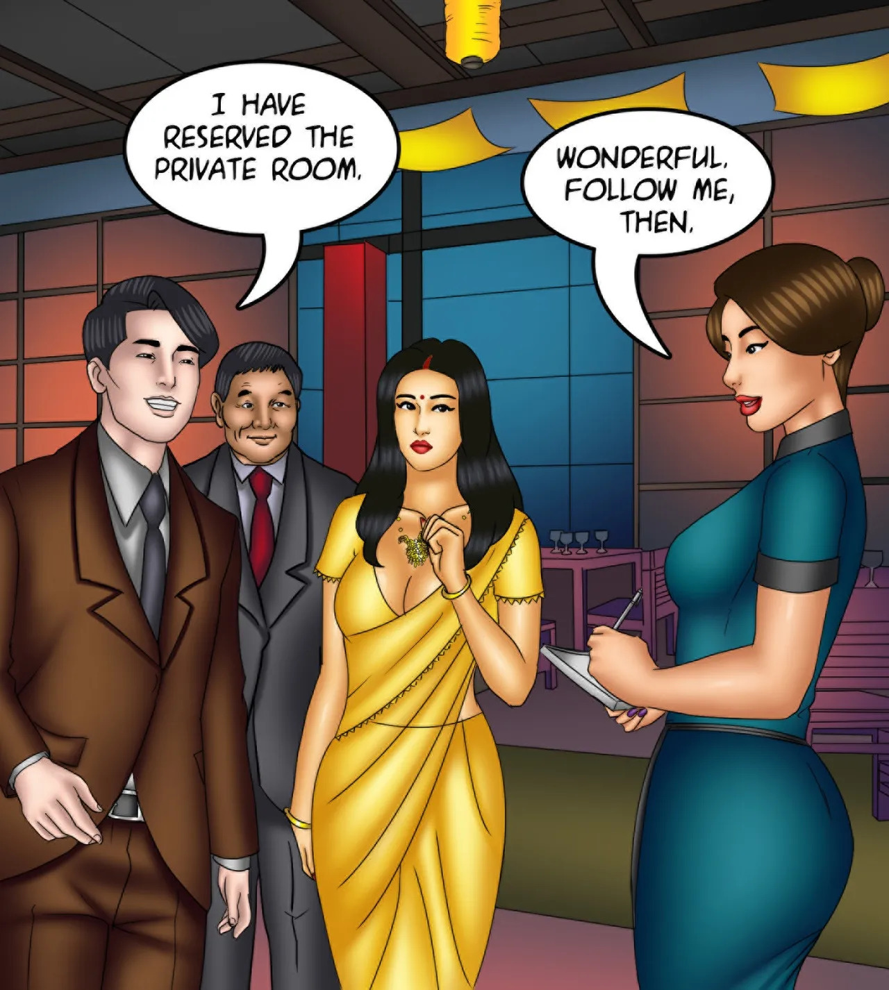 Savita Bhabhi Episode 138 Aphrodisiac Snack (English) - Page 39
