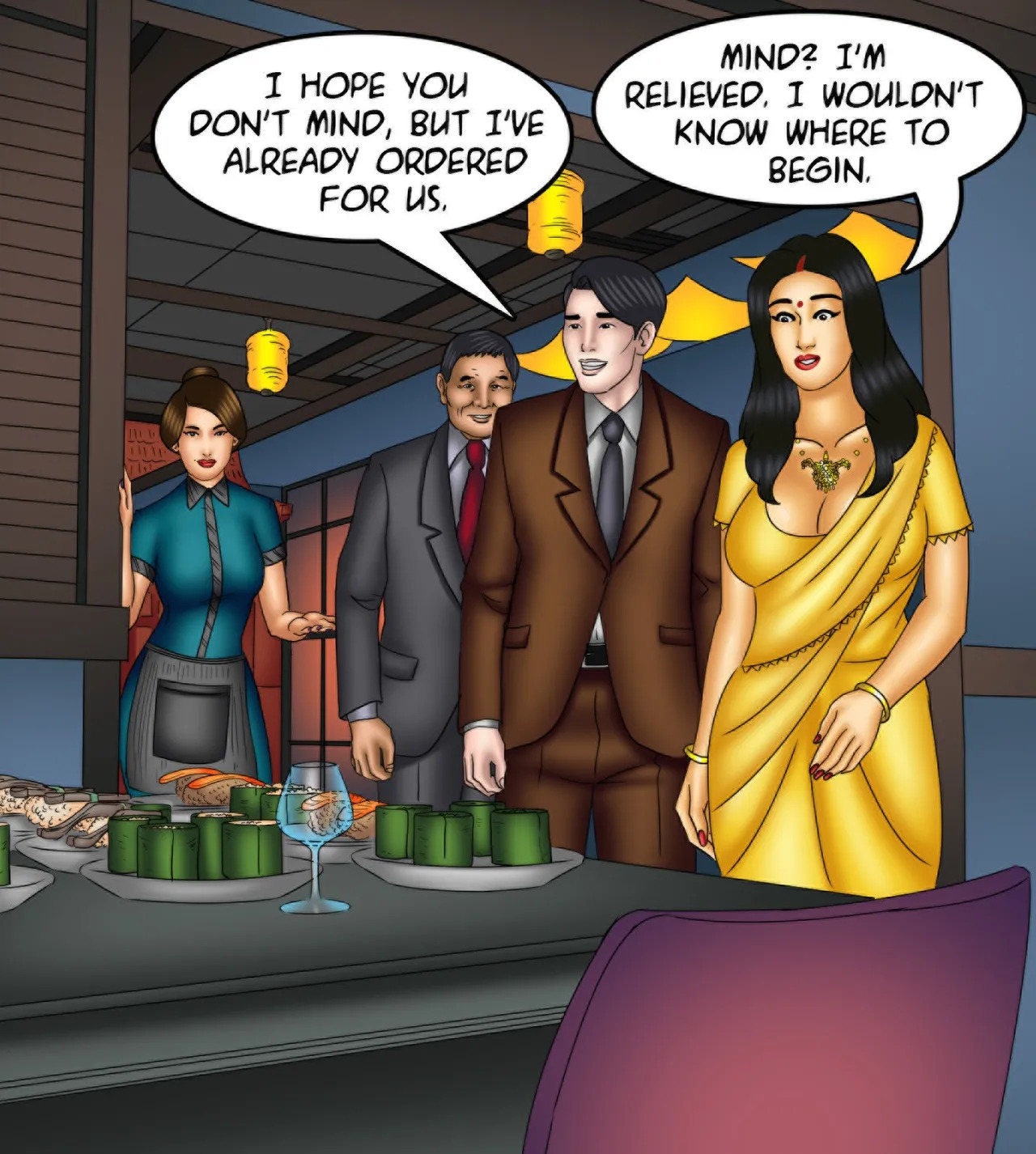 Savita Bhabhi Episode 138 Aphrodisiac Snack (English) - Page 40