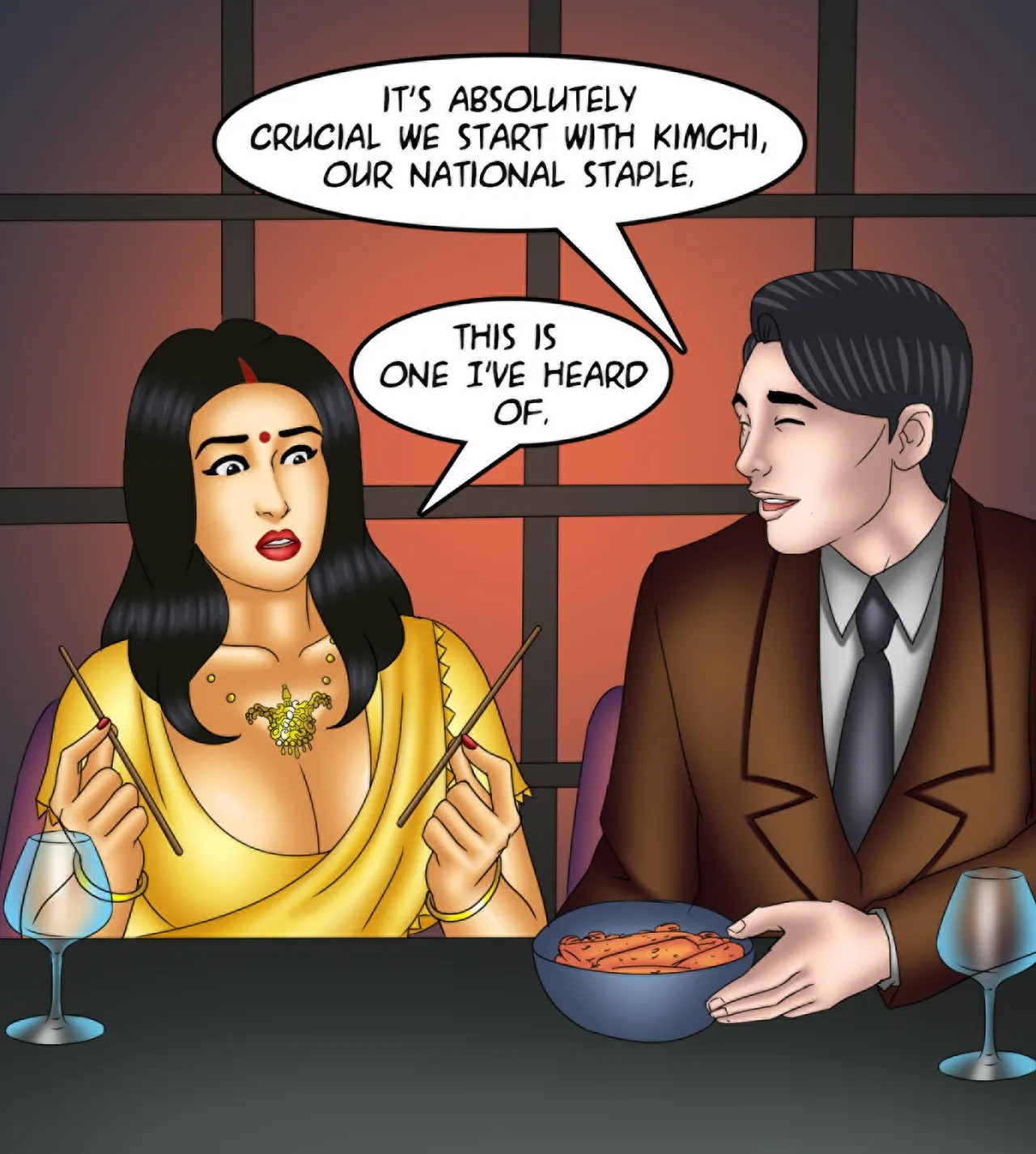 Savita Bhabhi Episode 138 Aphrodisiac Snack (English) - Page 43