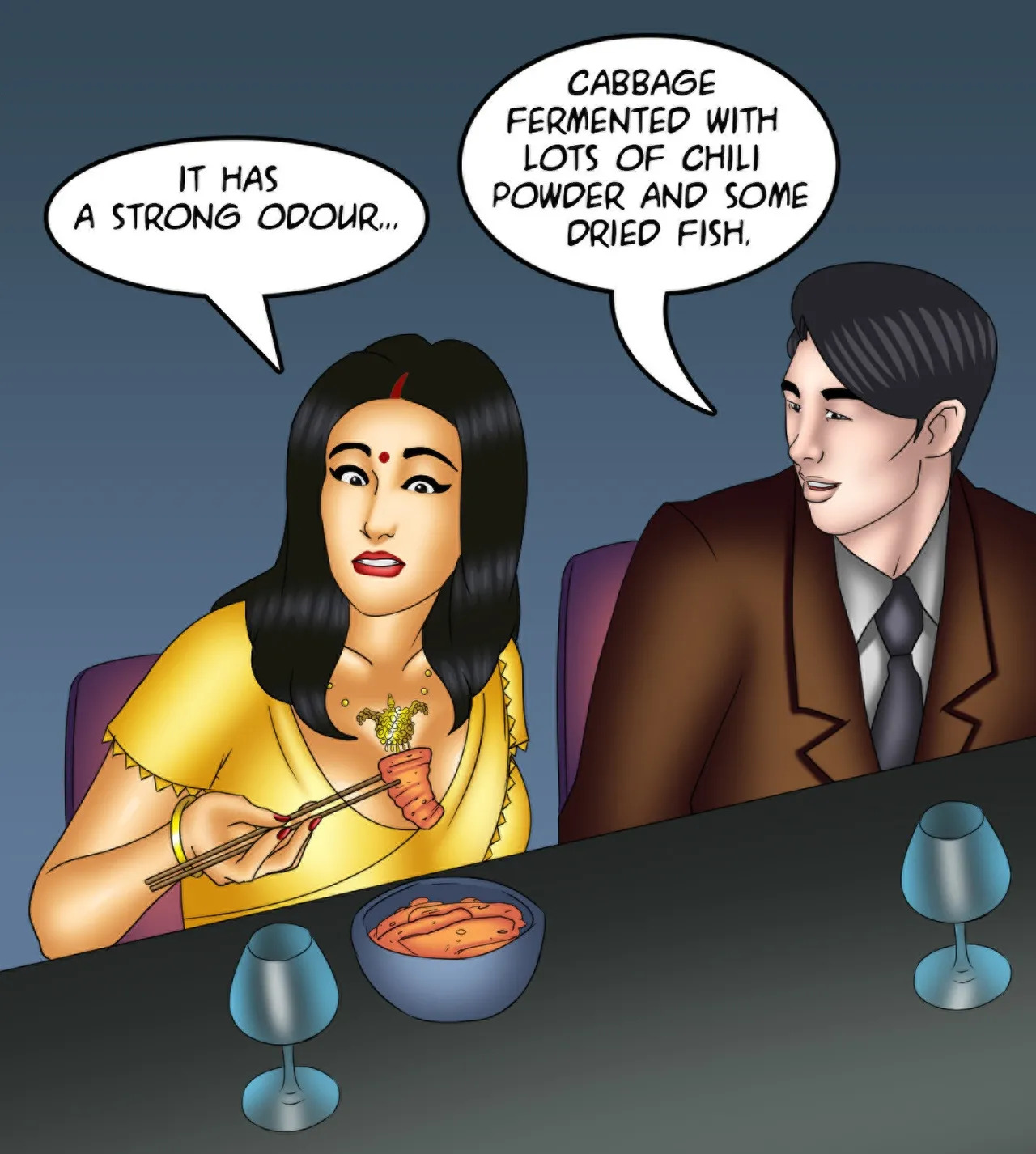Savita Bhabhi Episode 138 Aphrodisiac Snack (English) - Page 44