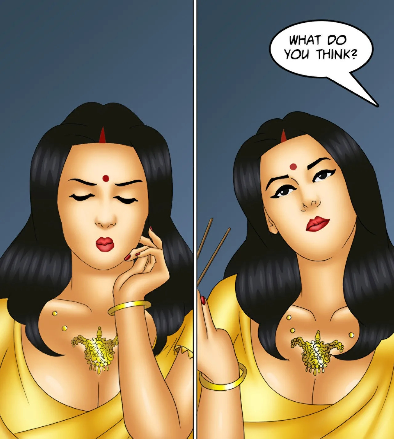 Savita Bhabhi Episode 138 Aphrodisiac Snack (English) - Page 47