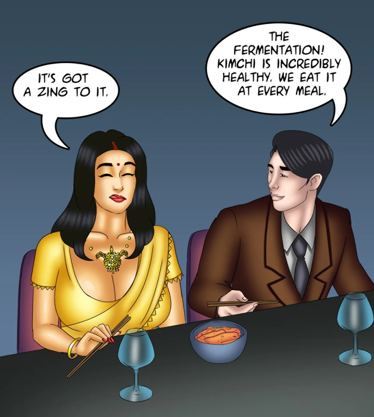 Savita Bhabhi Episode 138 Aphrodisiac Snack (English) - Page 48
