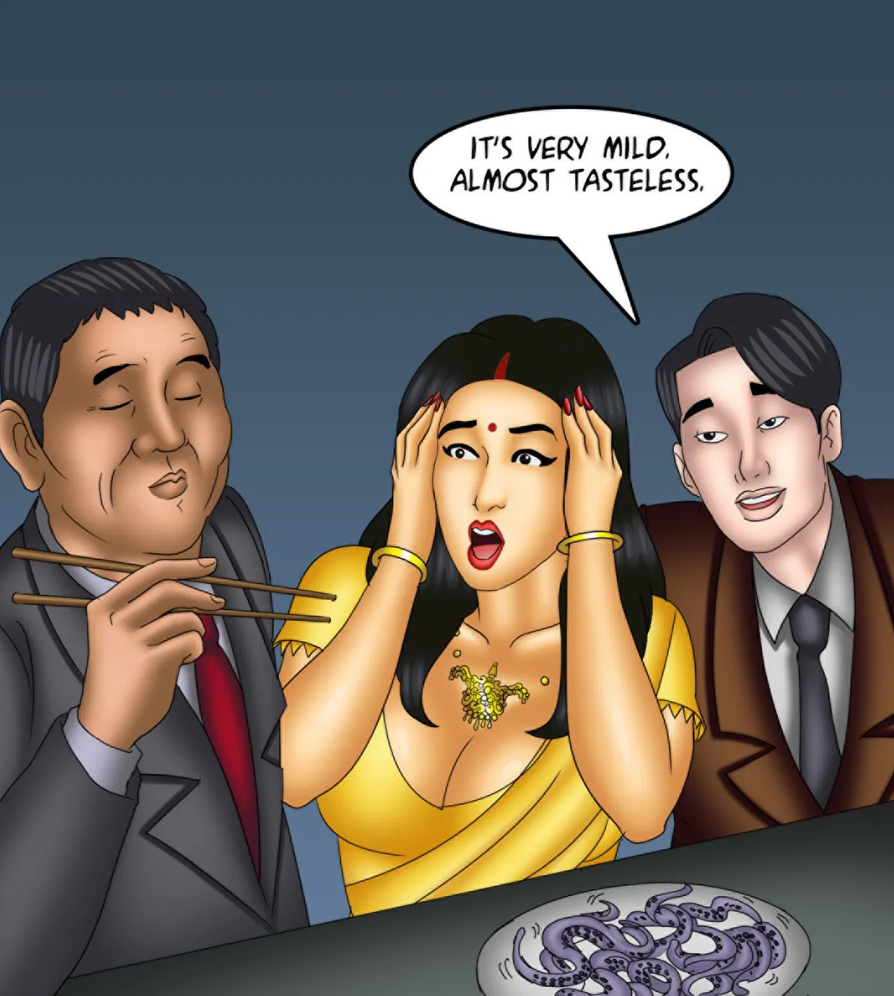 Savita Bhabhi Episode 138 Aphrodisiac Snack (English) - Page 52