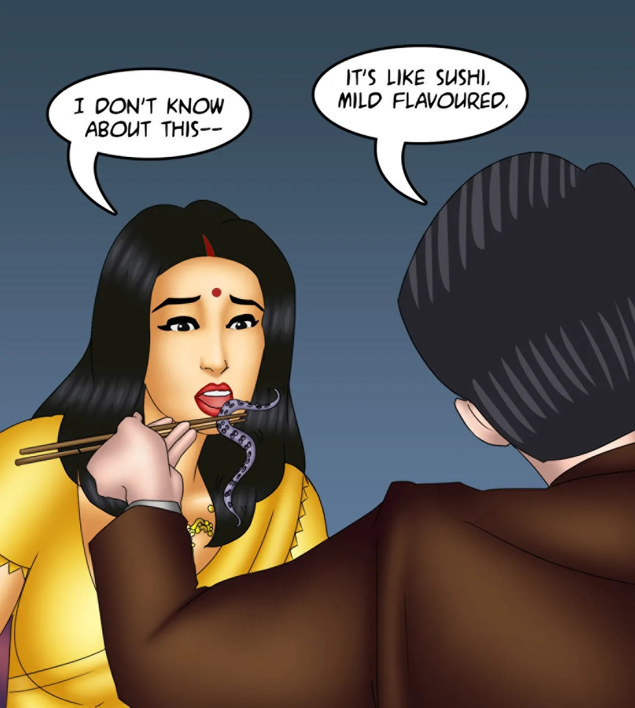Savita Bhabhi Episode 138 Aphrodisiac Snack (English) - Page 53