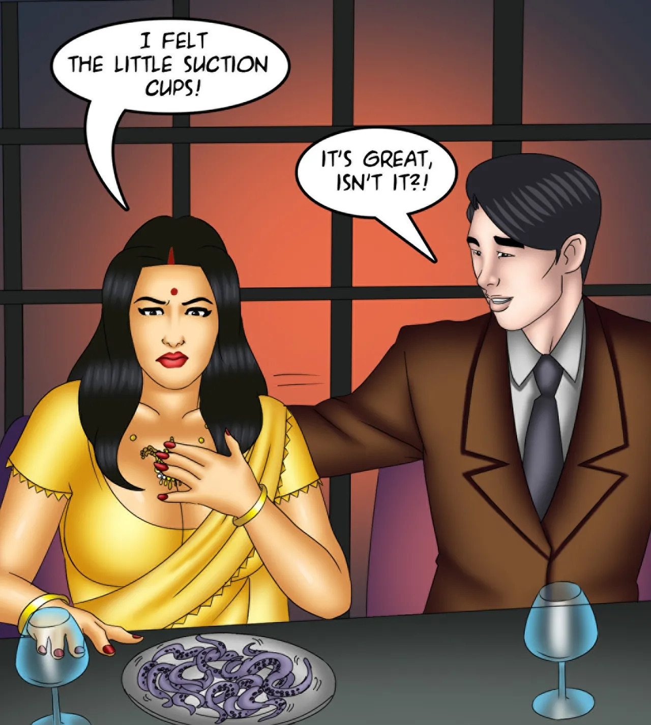 Savita Bhabhi Episode 138 Aphrodisiac Snack (English) - Page 55