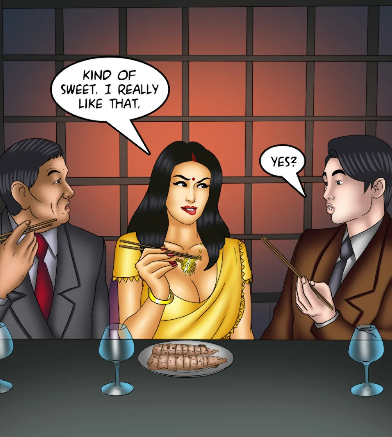 Savita Bhabhi Episode 138 Aphrodisiac Snack (English) - Page 60