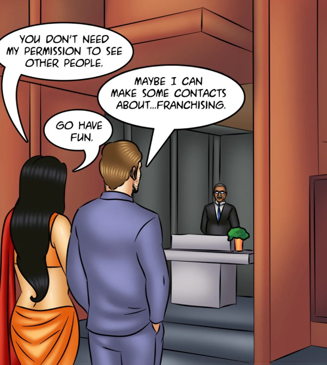 Savita Bhabhi Episode 119 Revolving Door (English) - Page 20