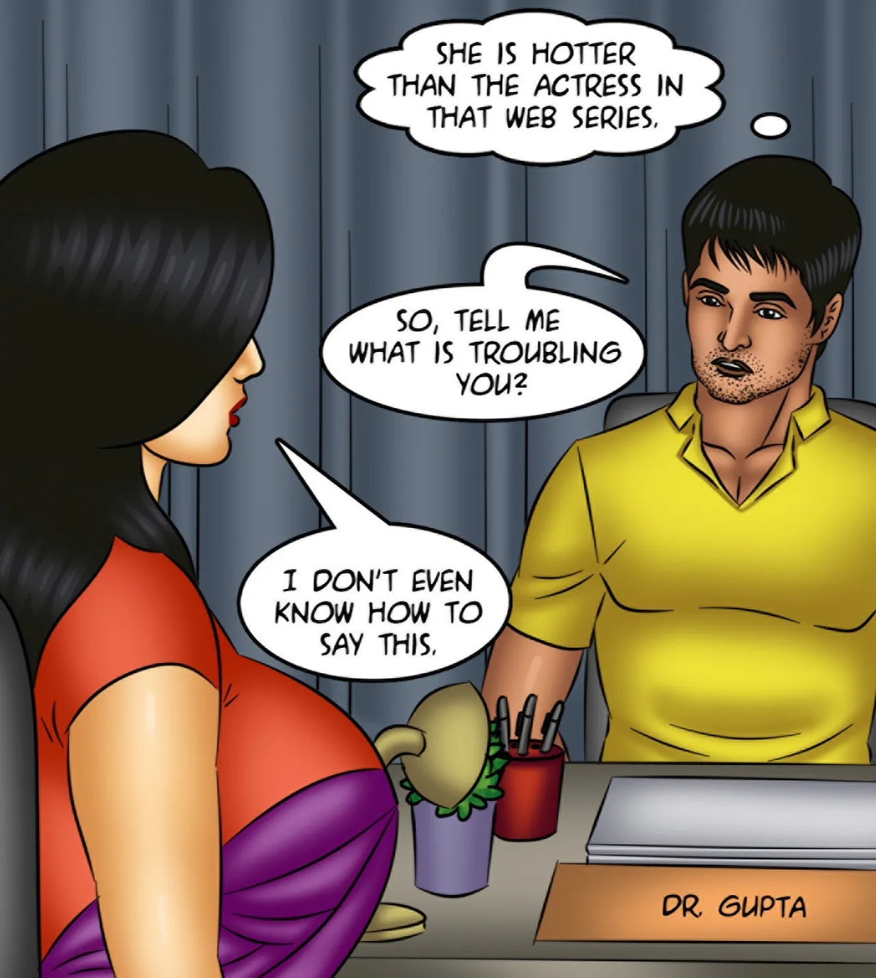 Savita Bhabhi Episode 121 The Queen of Desires (English) - Page 55