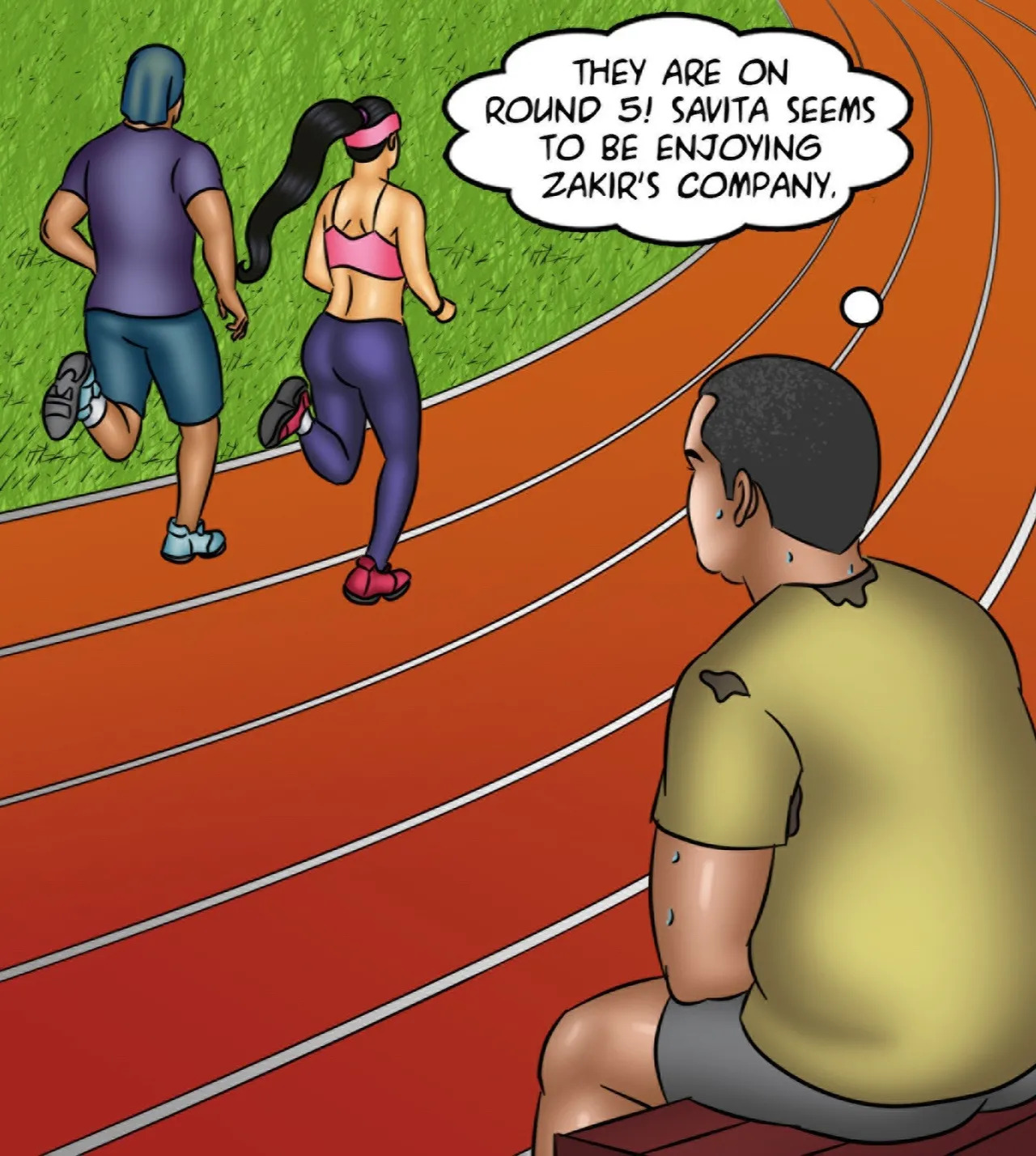 Savita Bhabhi Episode 123 Yogasutra (English) - Page 14