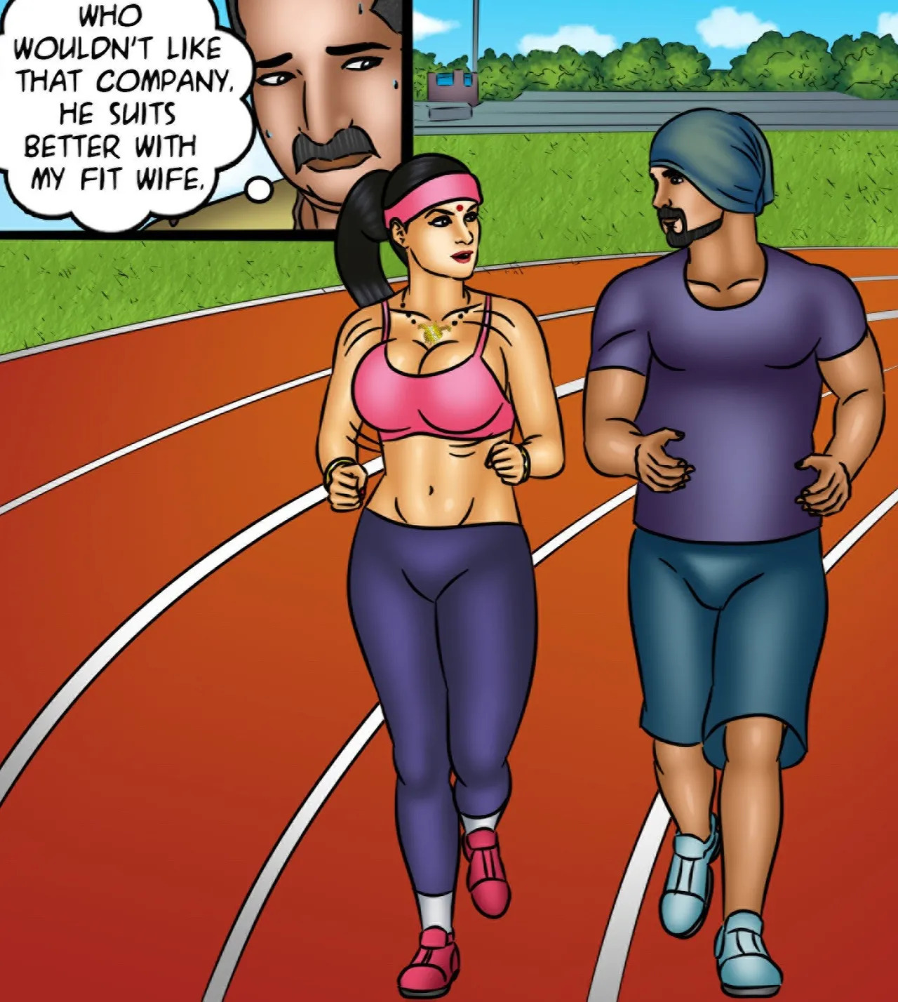 Savita Bhabhi Episode 123 Yogasutra (English) - Page 15