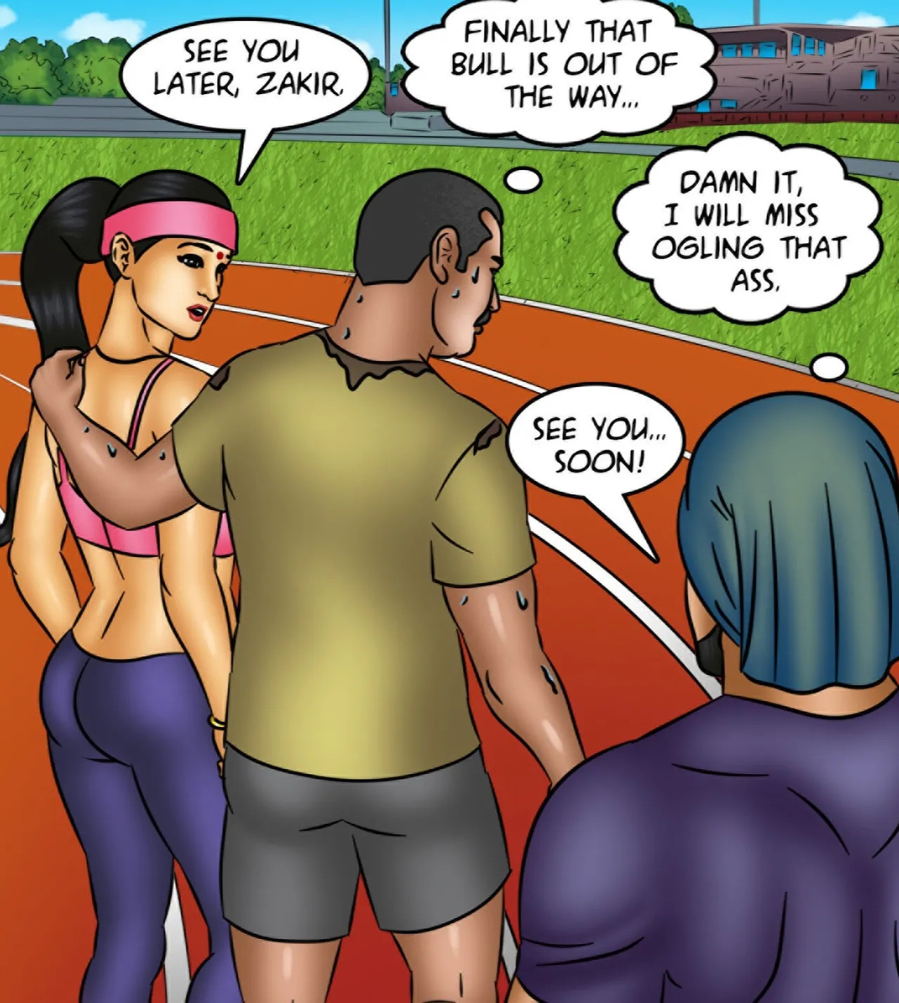 Savita Bhabhi Episode 123 Yogasutra (English) - Page 22