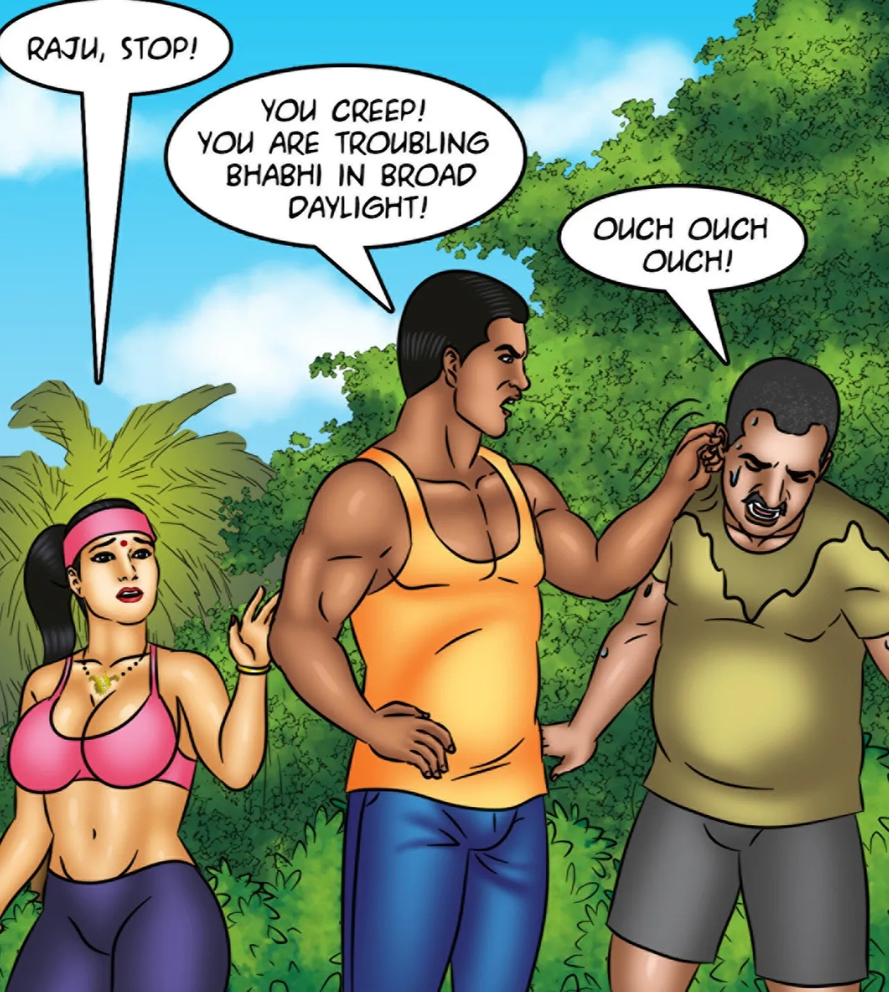 Savita Bhabhi Episode 123 Yogasutra (English) - Page 25