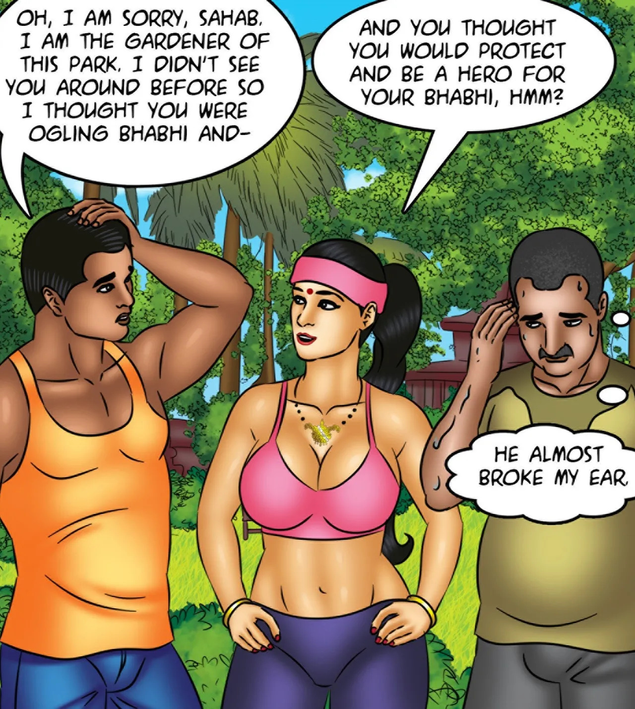 Savita Bhabhi Episode 123 Yogasutra (English) - Page 28