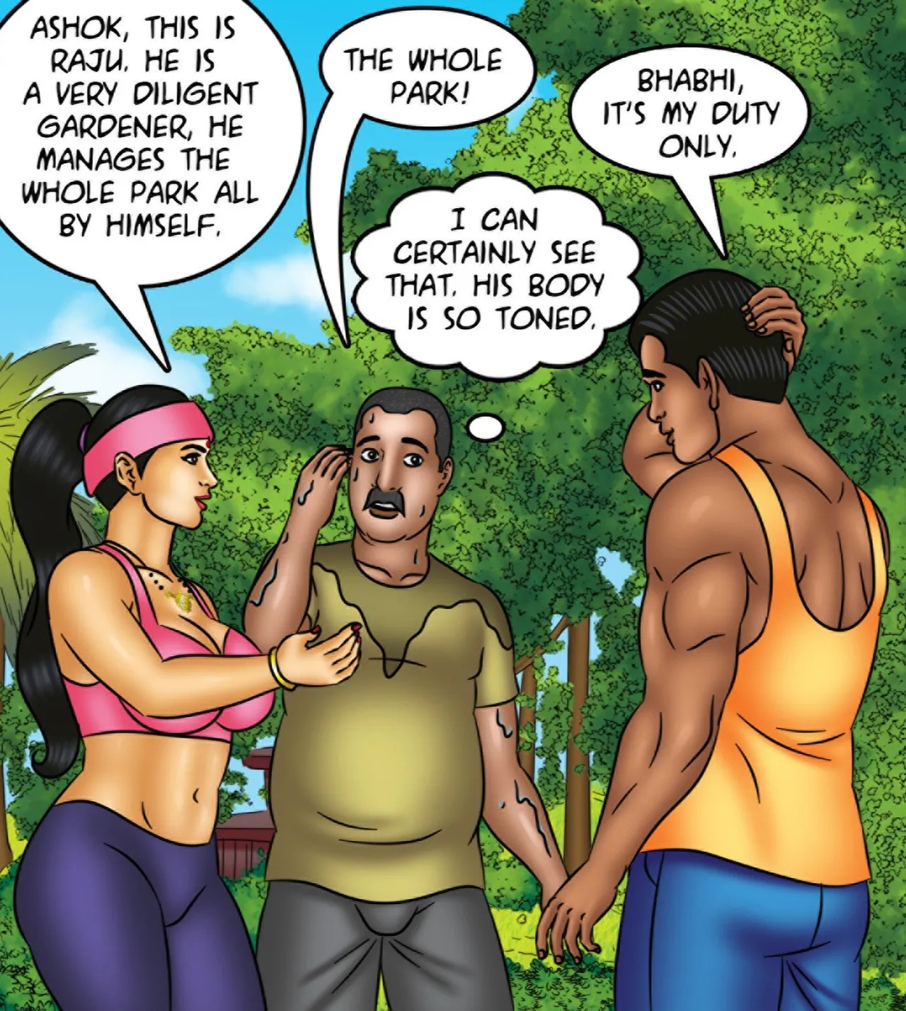 Savita Bhabhi Episode 123 Yogasutra (English) - Page 29