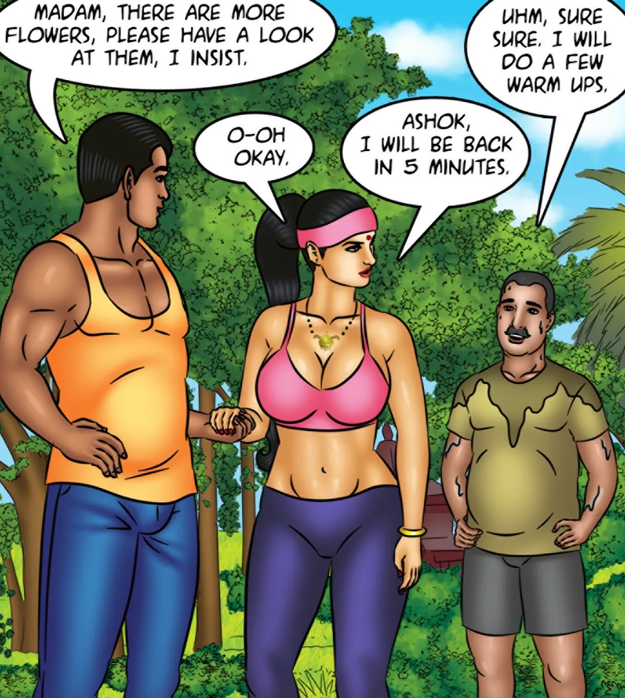 Savita Bhabhi Episode 123 Yogasutra (English) - Page 32