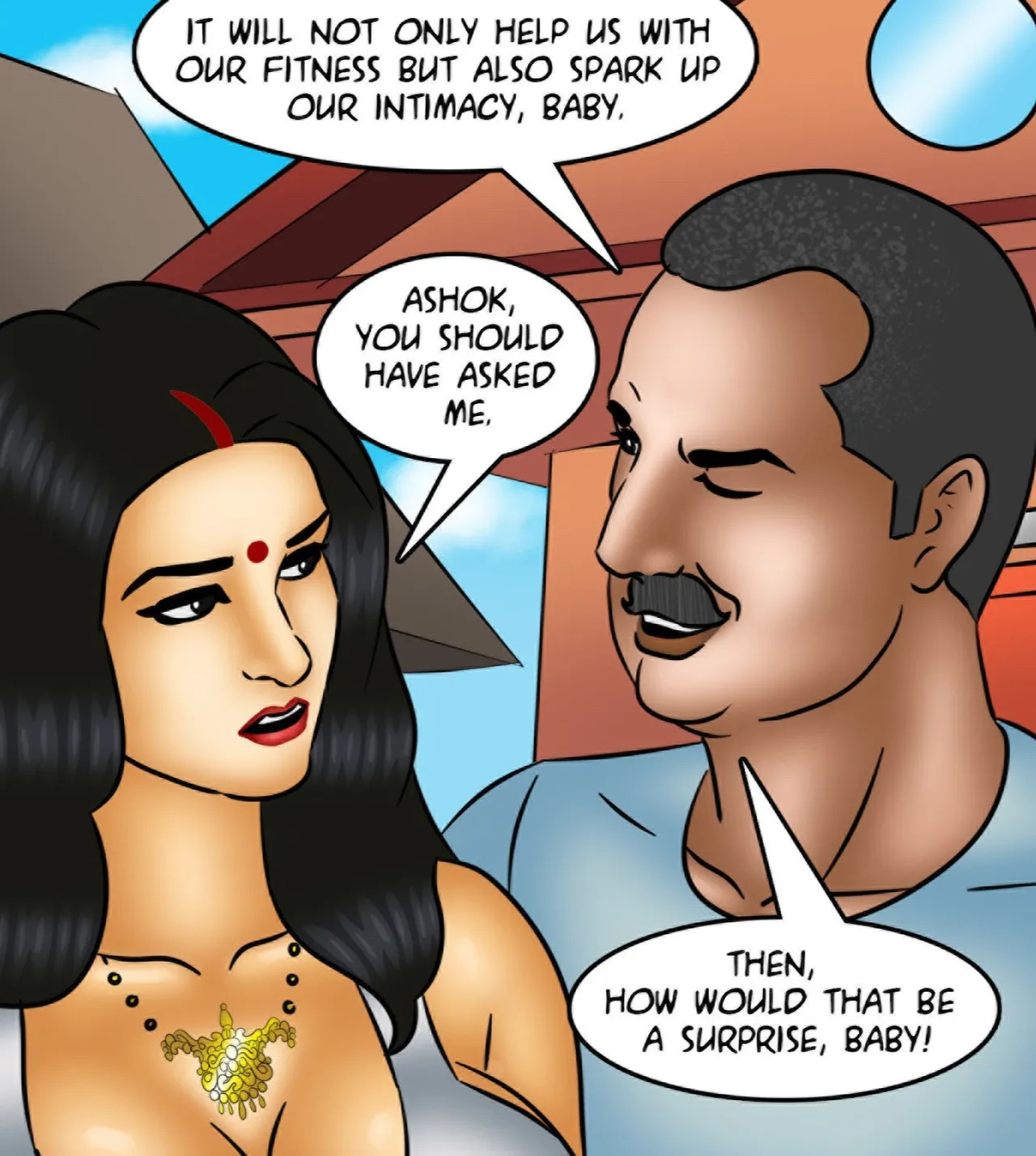 Savita Bhabhi Episode 123 Yogasutra (English) - Page 43