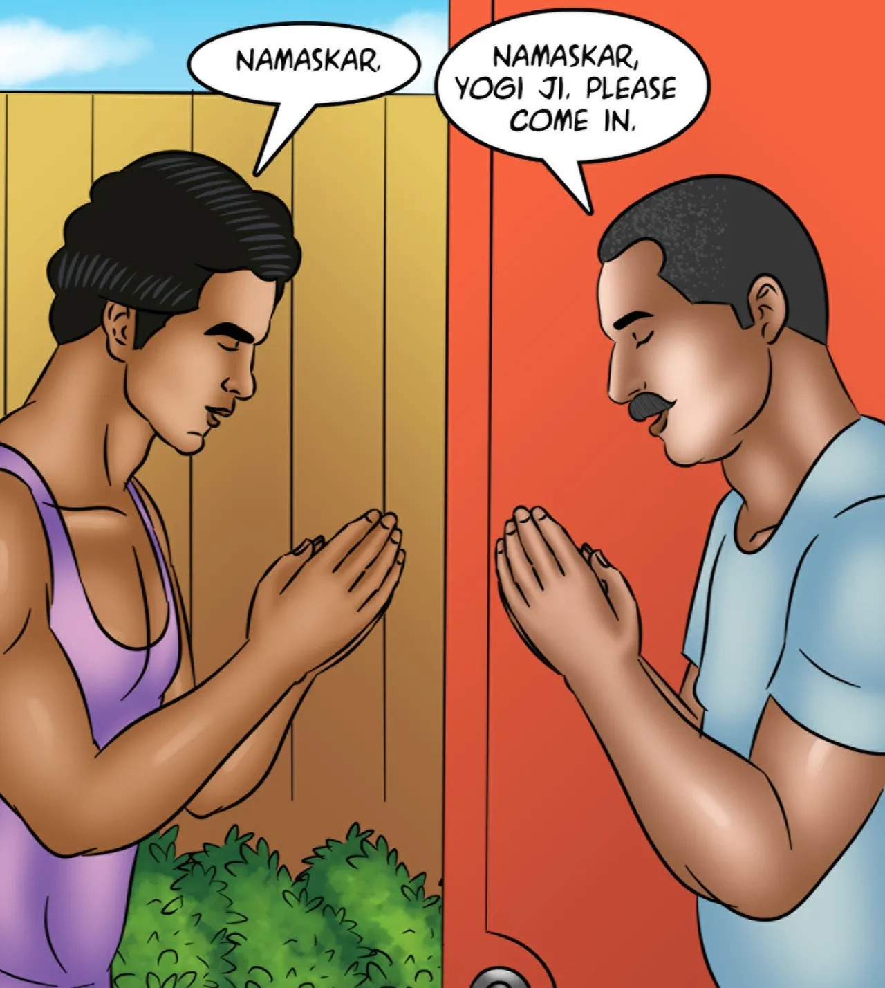 Savita Bhabhi Episode 123 Yogasutra (English) - Page 46