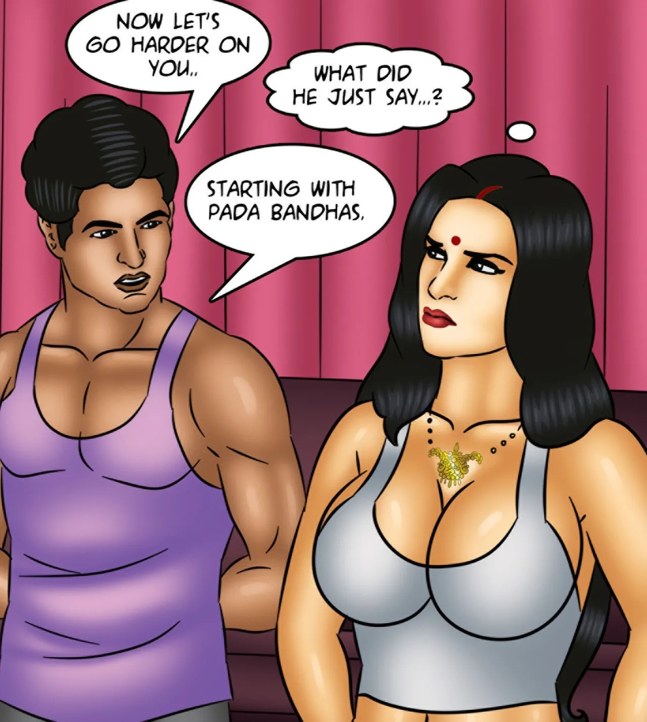 Savita Bhabhi Episode 123 Yogasutra (English) - Page 76