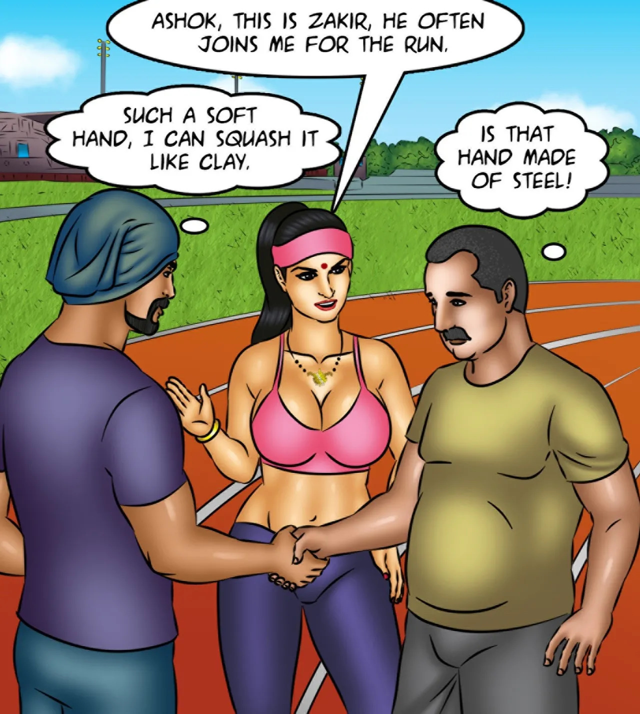 Savita Bhabhi Episode 123 Yogasutra (English) - Page 9