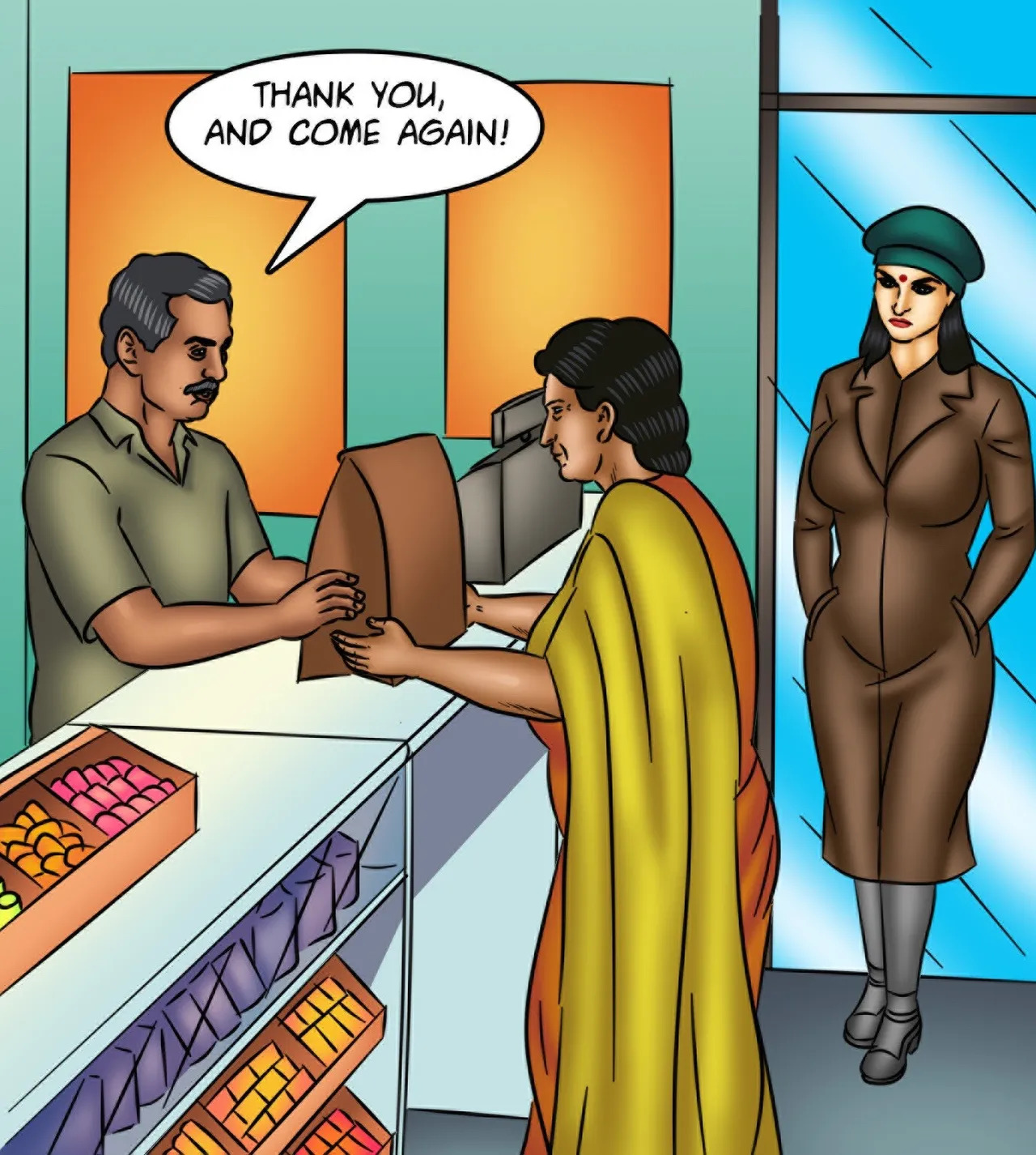 Savita Bhabhi Episode 124 Orgasm-shopping (English) - Page 38