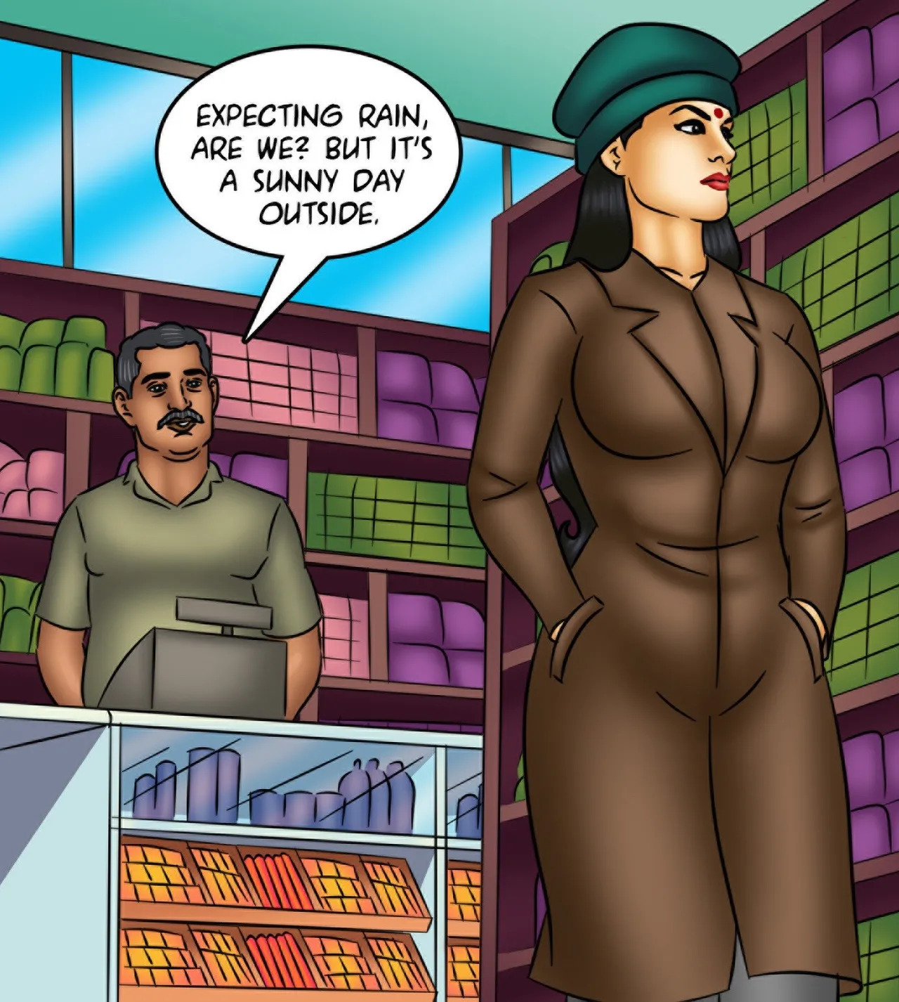 Savita Bhabhi Episode 124 Orgasm-shopping (English) - Page 39