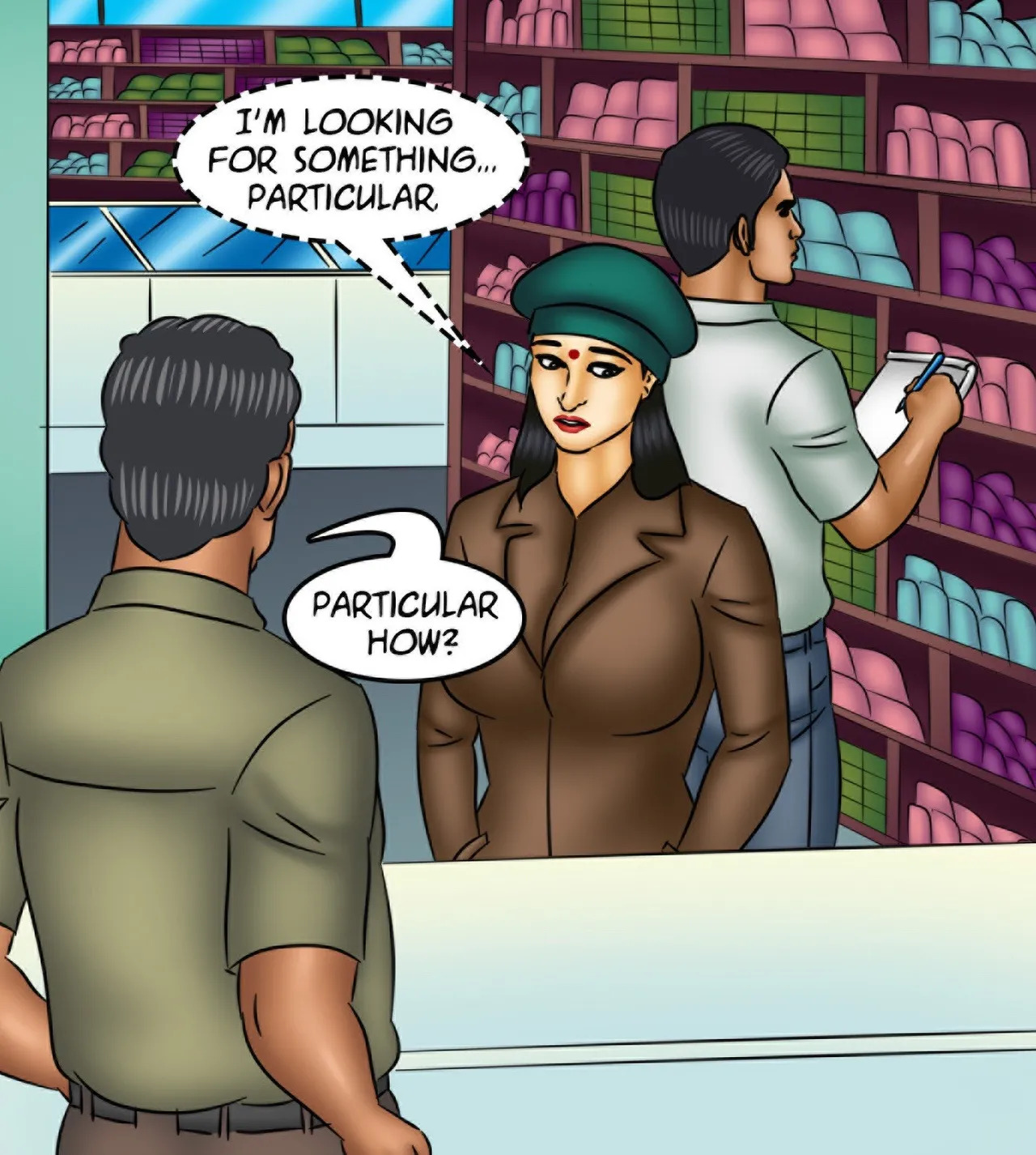 Savita Bhabhi Episode 124 Orgasm-shopping (English) - Page 40