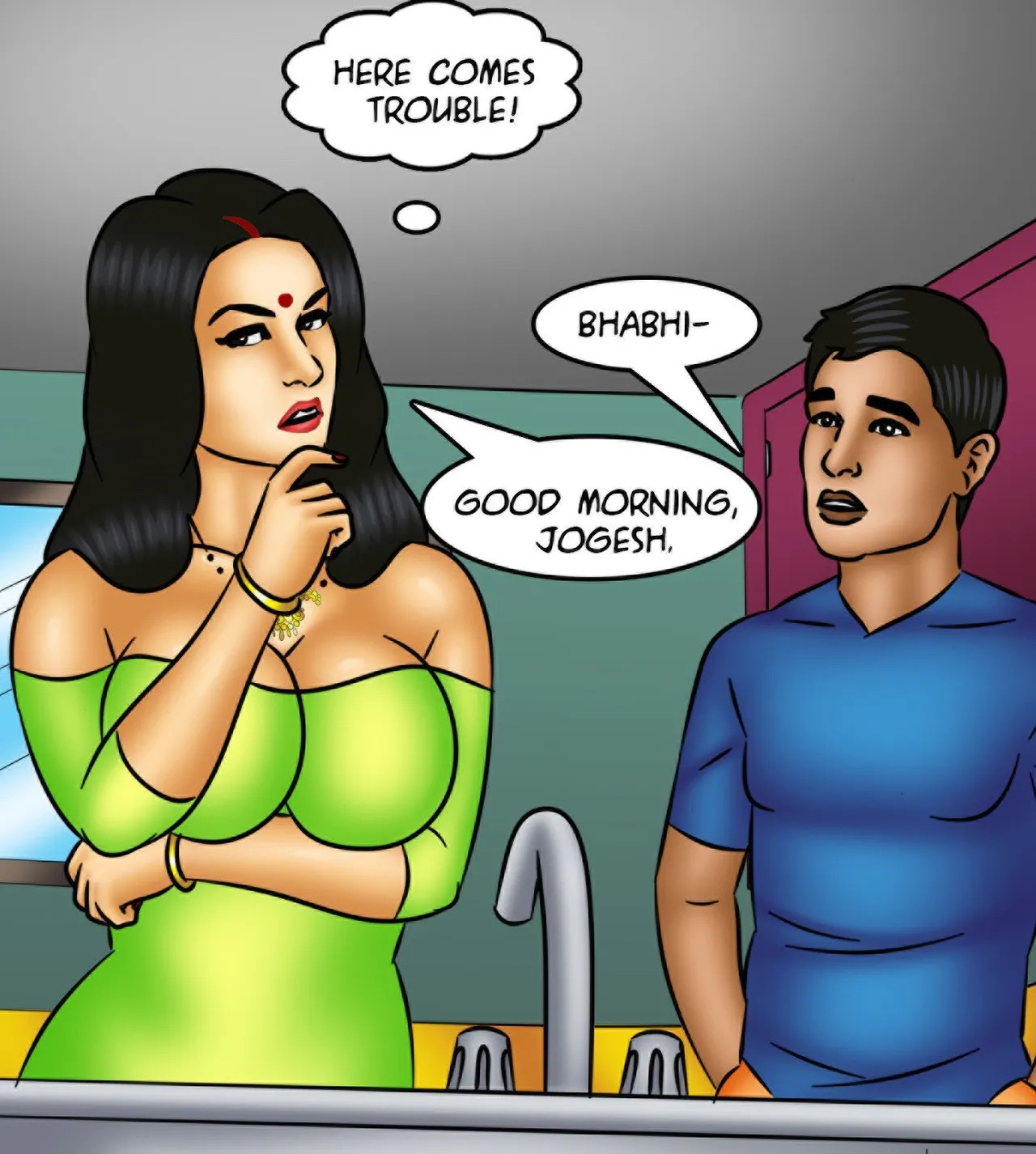 Savita Bhabhi Episode 125 Raging Boner (English) - Page 112