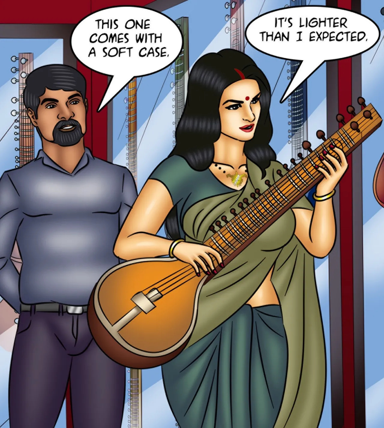 Savita Bhabhi Episode 127 Music Lessons (English) - Page 37