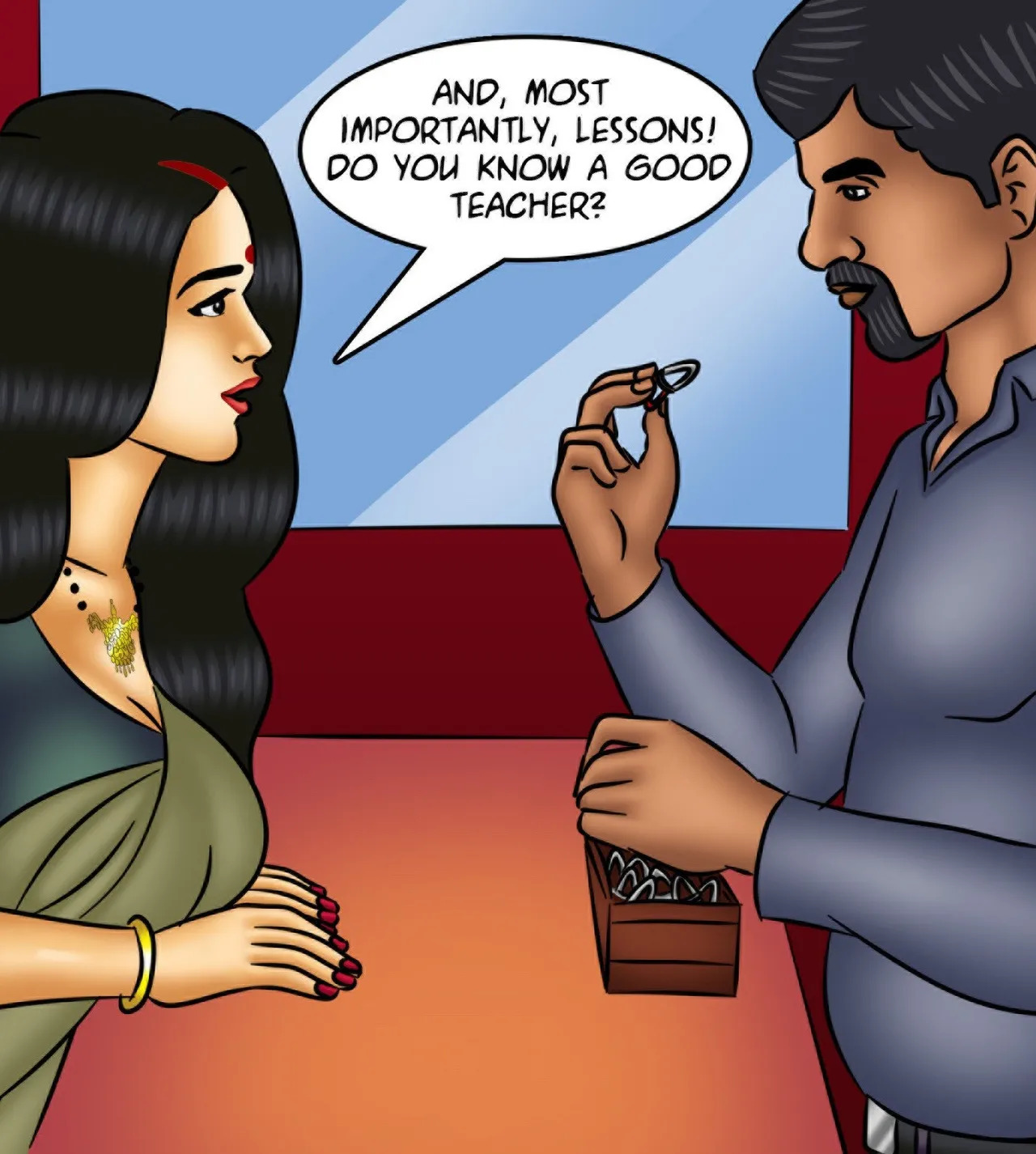 Savita Bhabhi Episode 127 Music Lessons (English) - Page 39