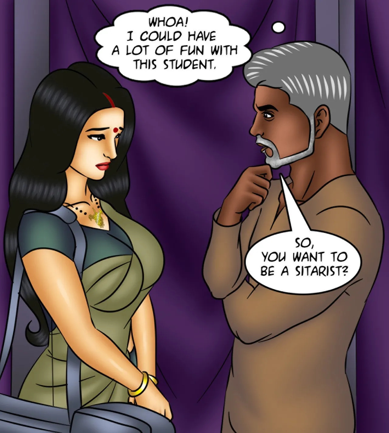 Savita Bhabhi Episode 127 Music Lessons (English) - Page 43