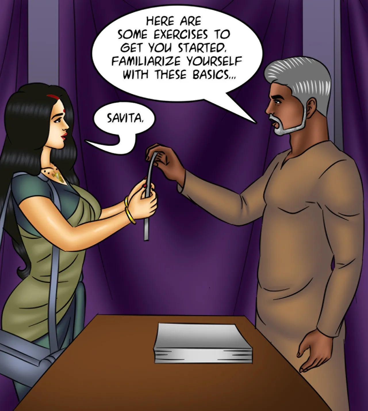 Savita Bhabhi Episode 127 Music Lessons (English) - Page 45