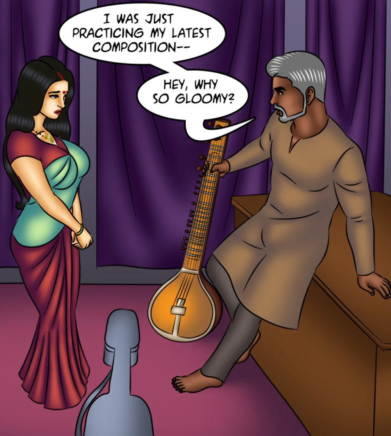 Savita Bhabhi Episode 127 Music Lessons (English) - Page 53