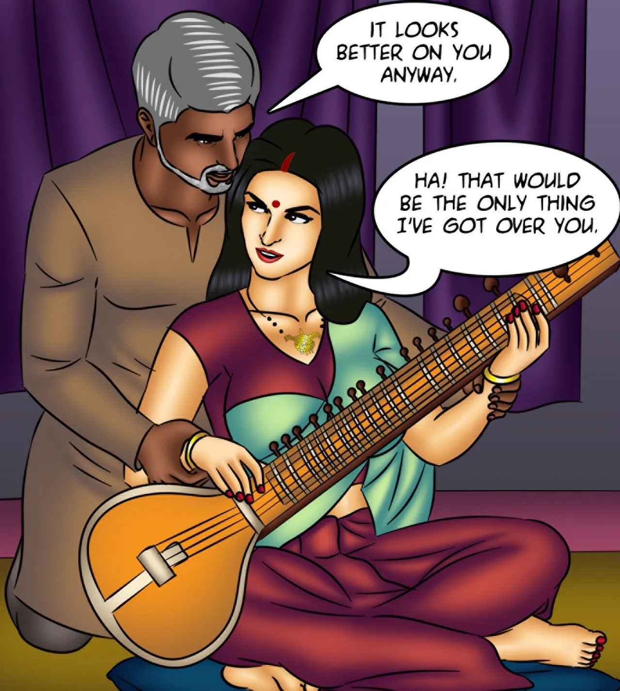 Savita Bhabhi Episode 127 Music Lessons (English) - Page 56