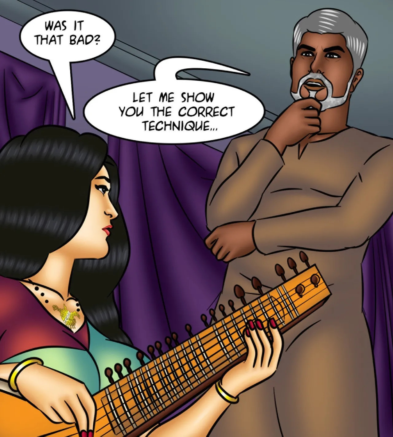 Savita Bhabhi Episode 127 Music Lessons (English) - Page 58
