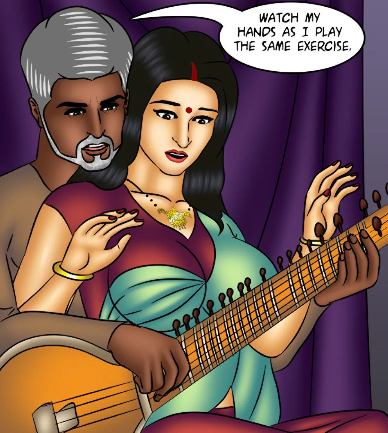 Savita Bhabhi Episode 127 Music Lessons (English) - Page 59