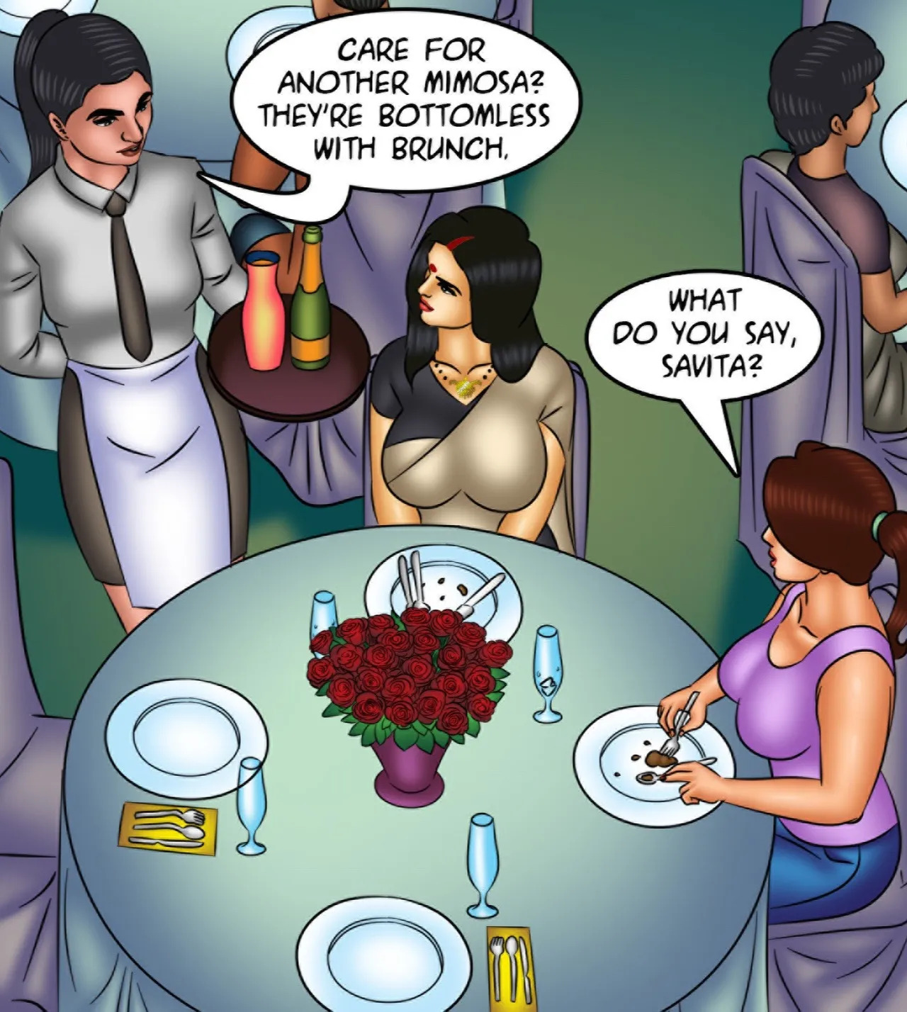 Savita Bhabhi Episode 128 Waxing Erotic (English) - Page 2