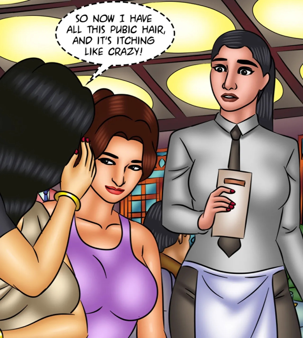 Savita Bhabhi Episode 128 Waxing Erotic (English) - Page 28