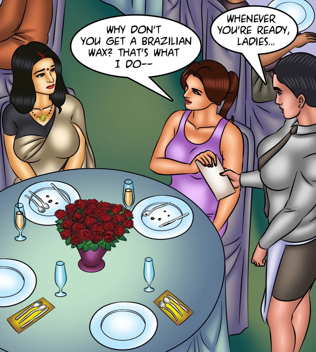 Savita Bhabhi Episode 128 Waxing Erotic (English) - Page 29