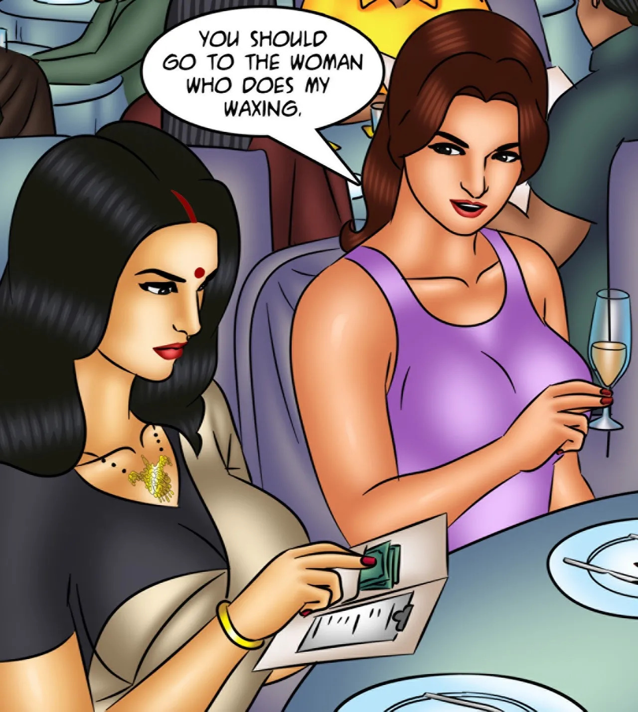 Savita Bhabhi Episode 128 Waxing Erotic (English) - Page 31