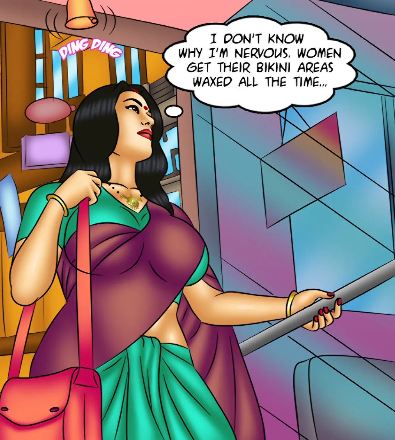 Savita Bhabhi Episode 128 Waxing Erotic (English) - Page 37