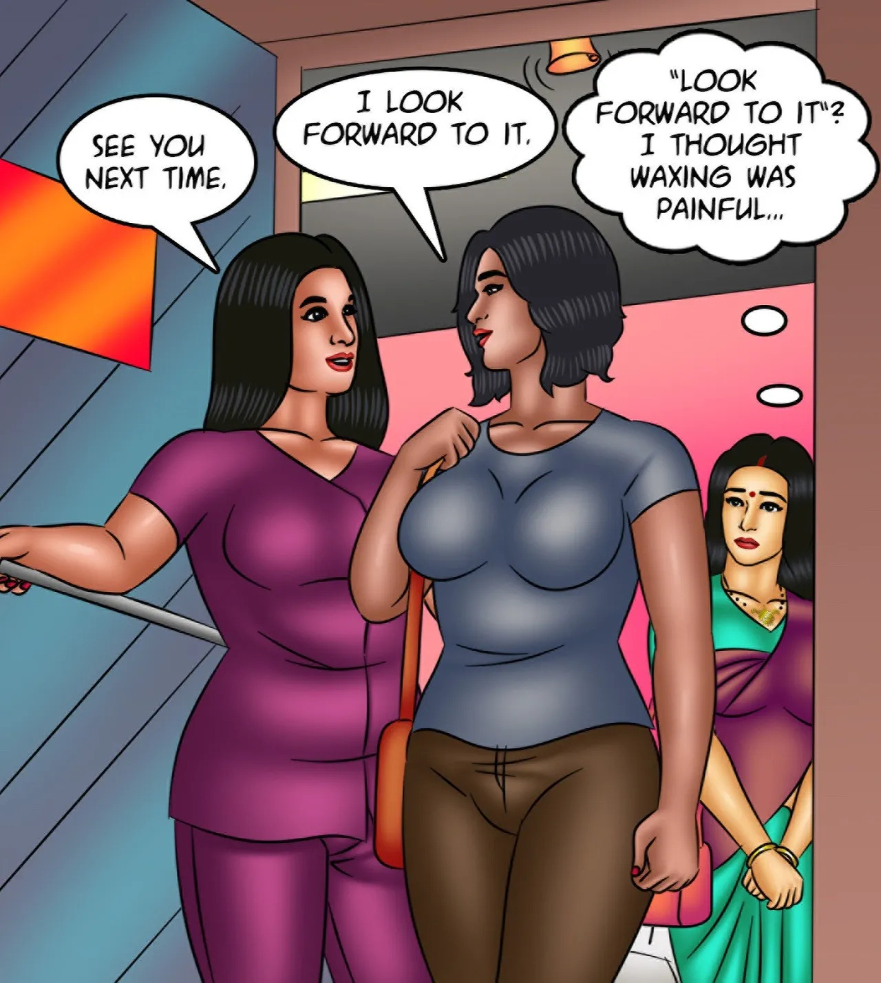 Savita Bhabhi Episode 128 Waxing Erotic (English) - Page 38
