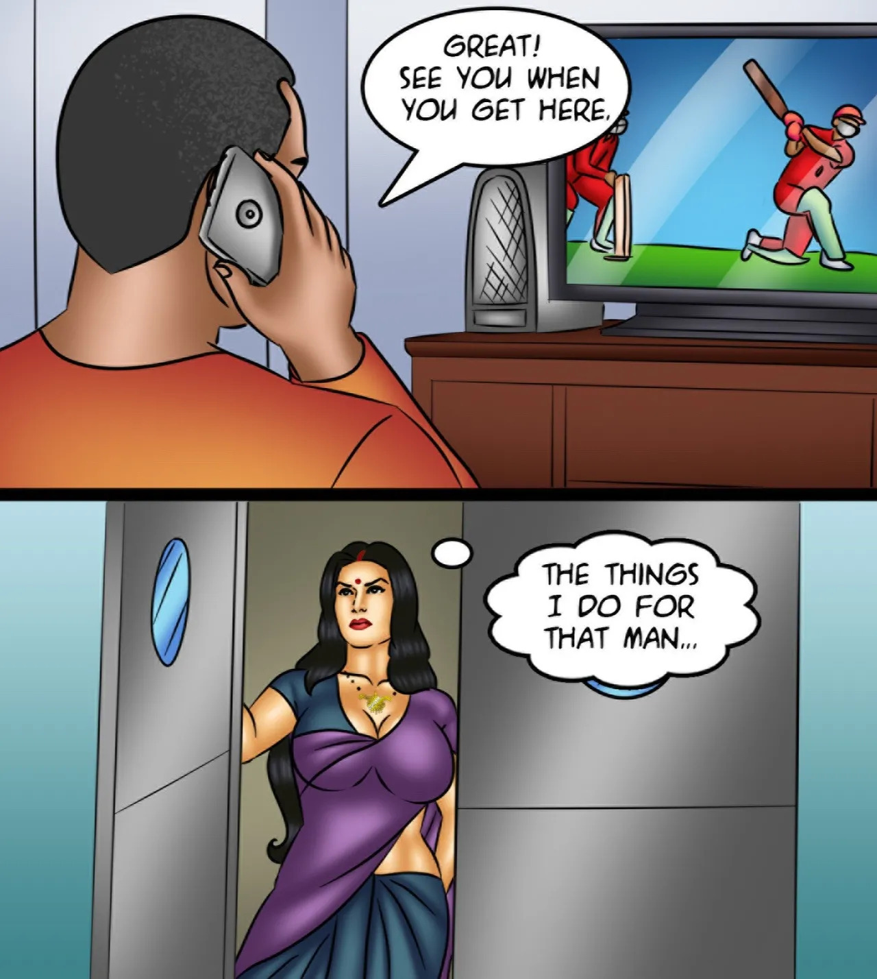 Savita Bhabhi Episode 130 Savita Is on Fire (English) - Page 29