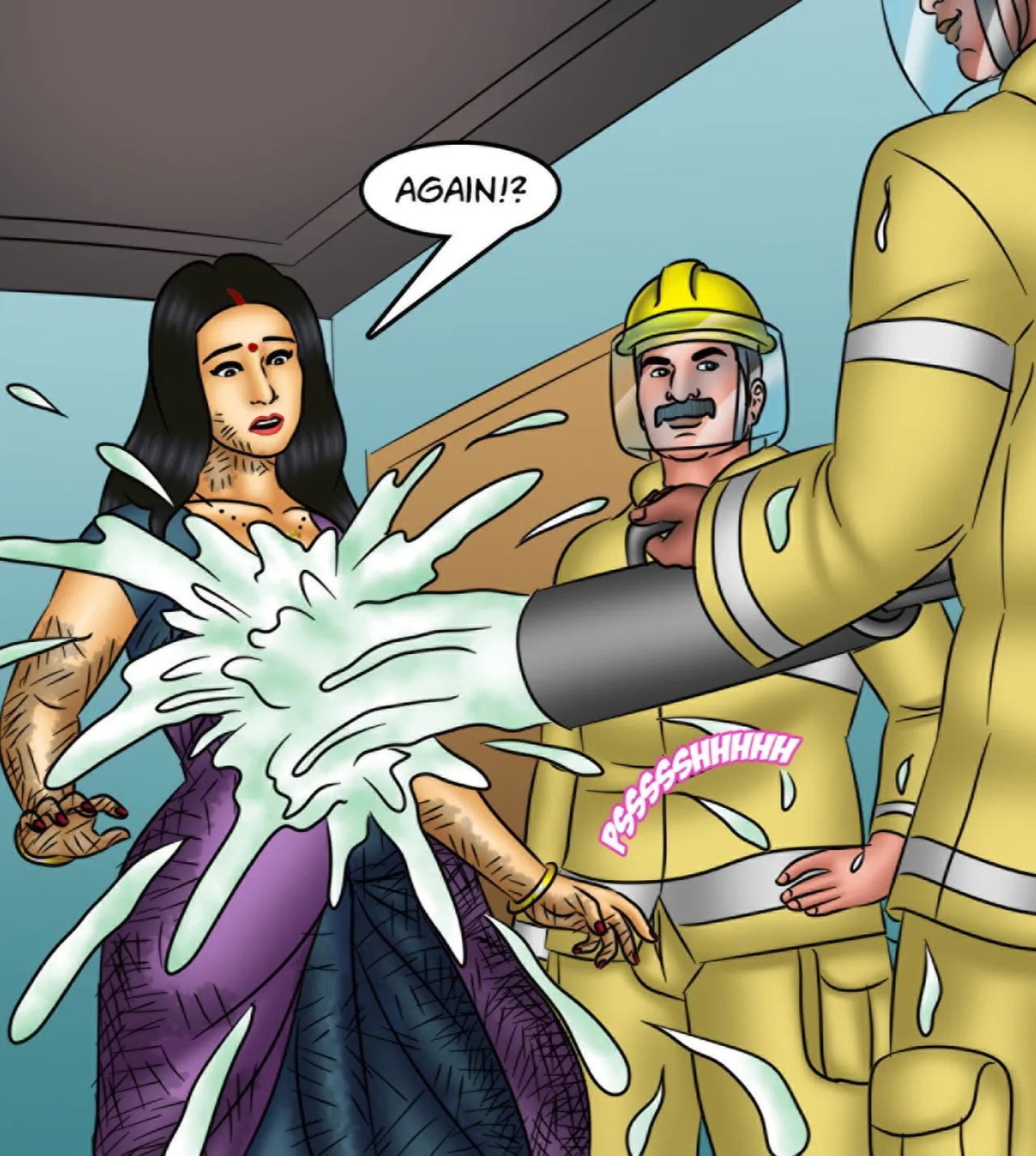 Savita Bhabhi Episode 130 Savita Is on Fire (English) - Page 54