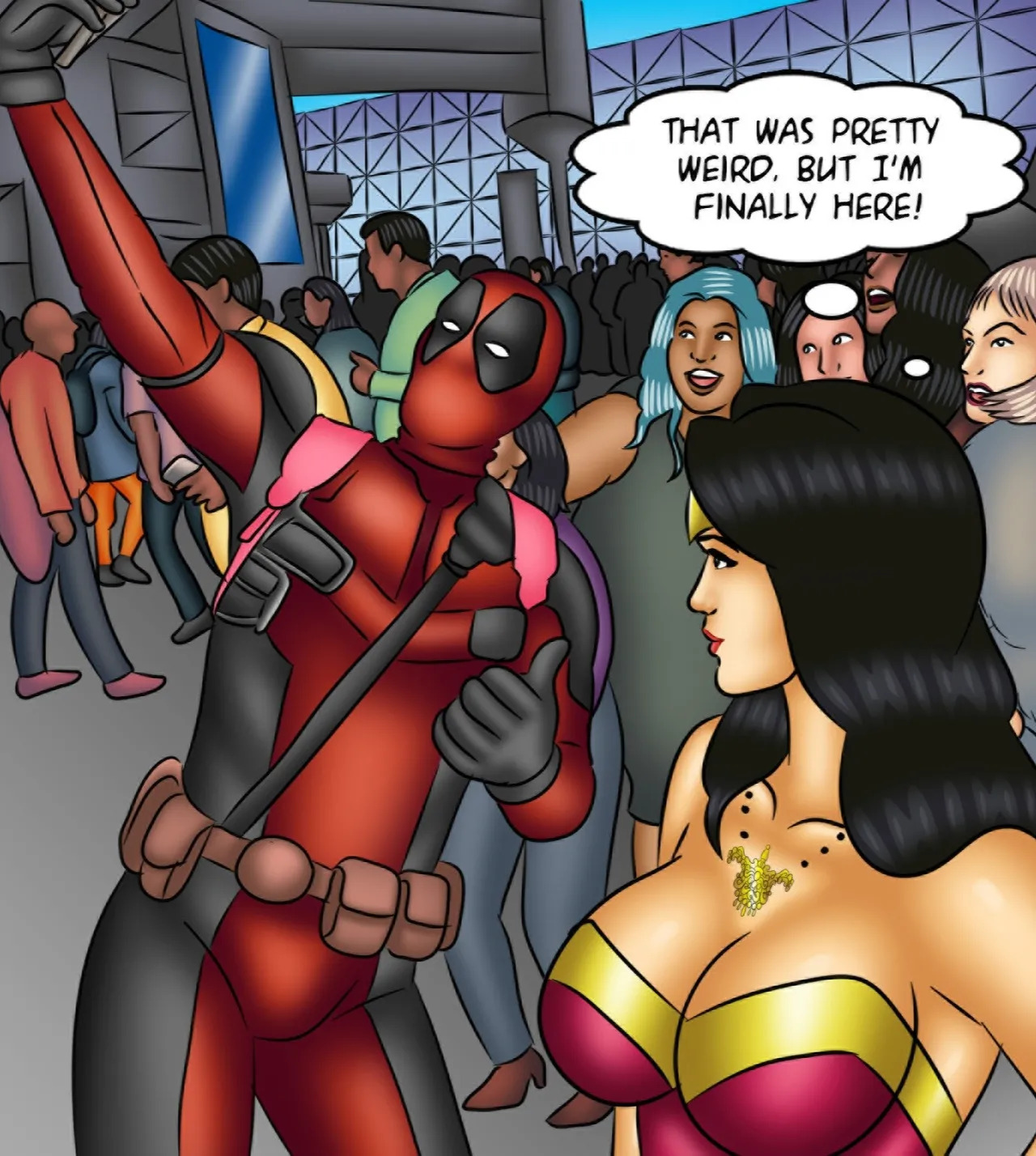 Savita Bhabhi Episode 133 Comic-Con Quest (English) - Page 63