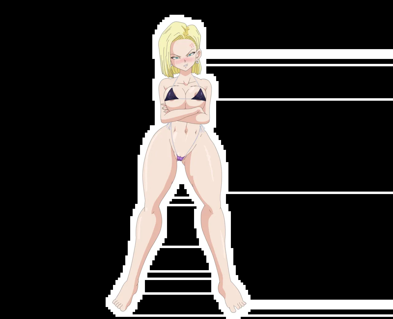 [Riffsandskulls] Android 18 quest for the balls (dragon ball z hentai 2D game) - Page 15