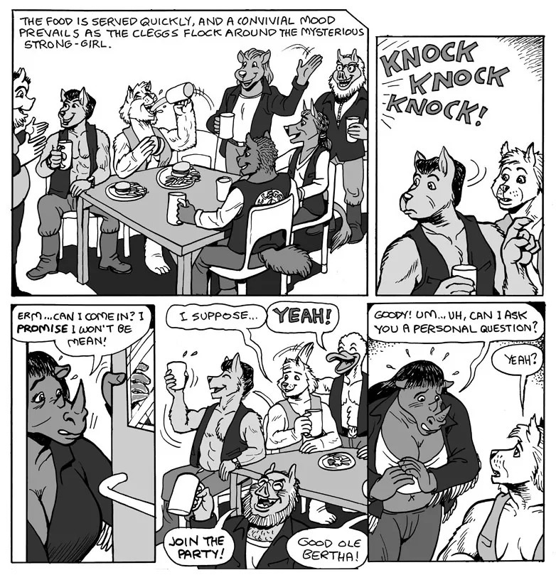 [Karno (Kjartan Arnorsson)] Hündrat's Night Out - Page 9