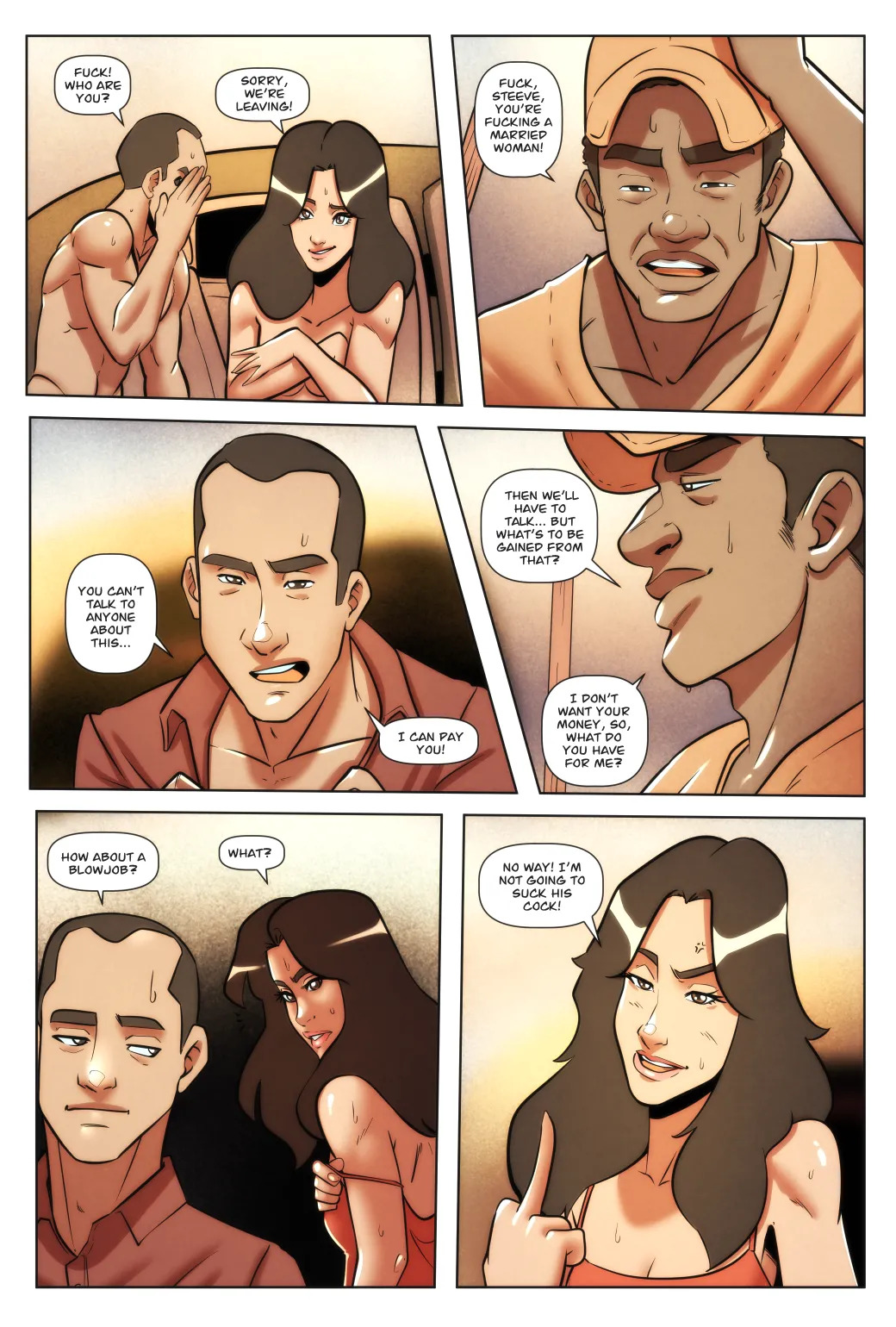 [Illustravitor] My Wife and the Guys at My Workplace (Chapters 1-3) - Page 14