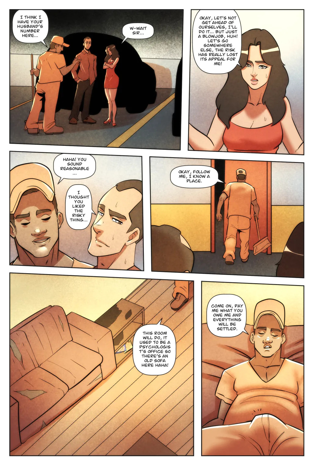 [Illustravitor] My Wife and the Guys at My Workplace (Chapters 1-3) - Page 15